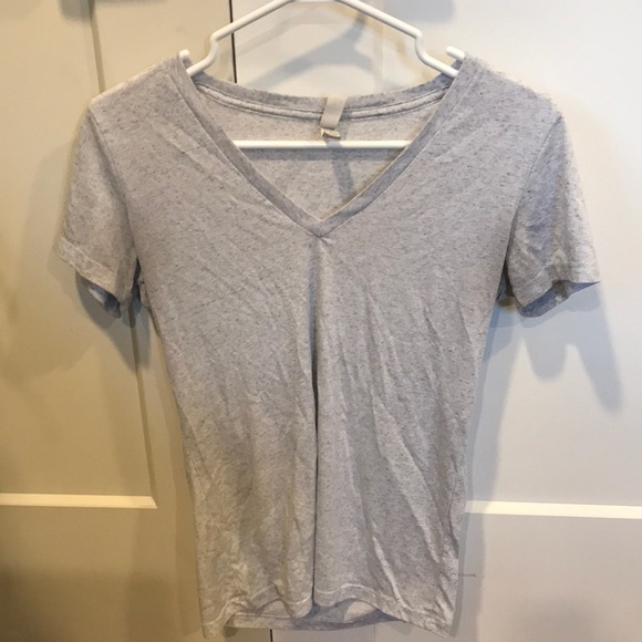 Bella canvas Grey v-neck t-shirt - Picture 1 of 4